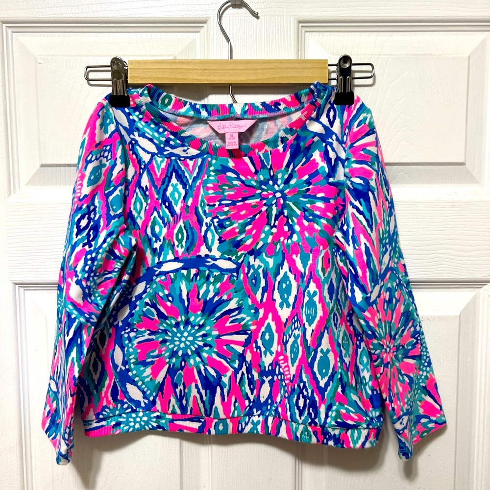 Girl’s Lilly Pulitzer Long Sleeve Top Sz XL (12-14)